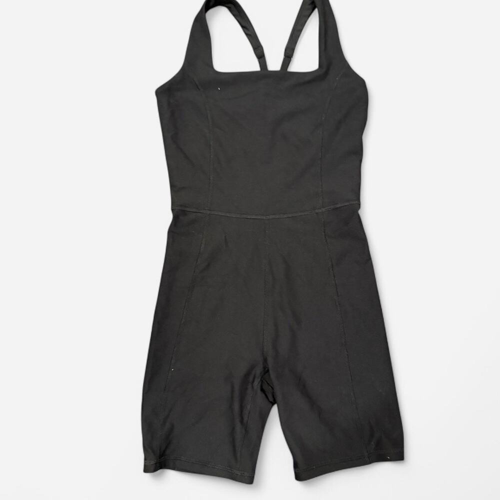 Black ypb sculplux sports bodysuit